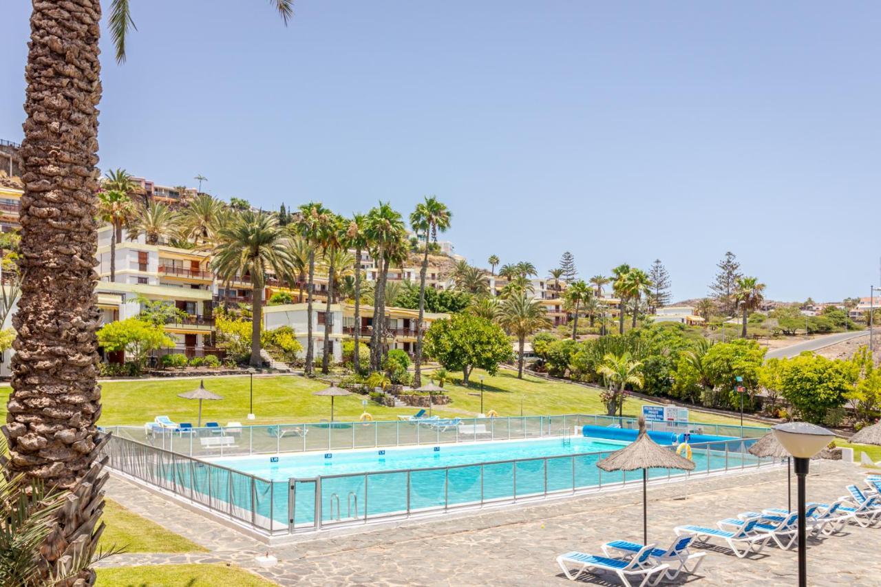 Increible Terraza Con Vistas Al Mar En San Agustin Lägenhet Exteriör bild