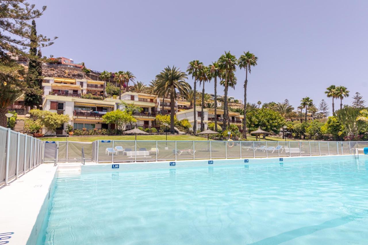 Increible Terraza Con Vistas Al Mar En San Agustin Lägenhet Exteriör bild